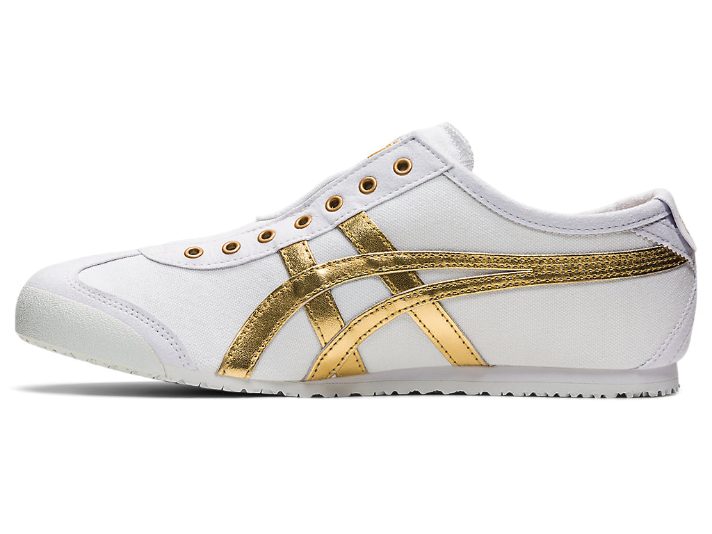 Onitsuka Tiger Mexico 66 Slip-on Sneakers - White / Pure Gold