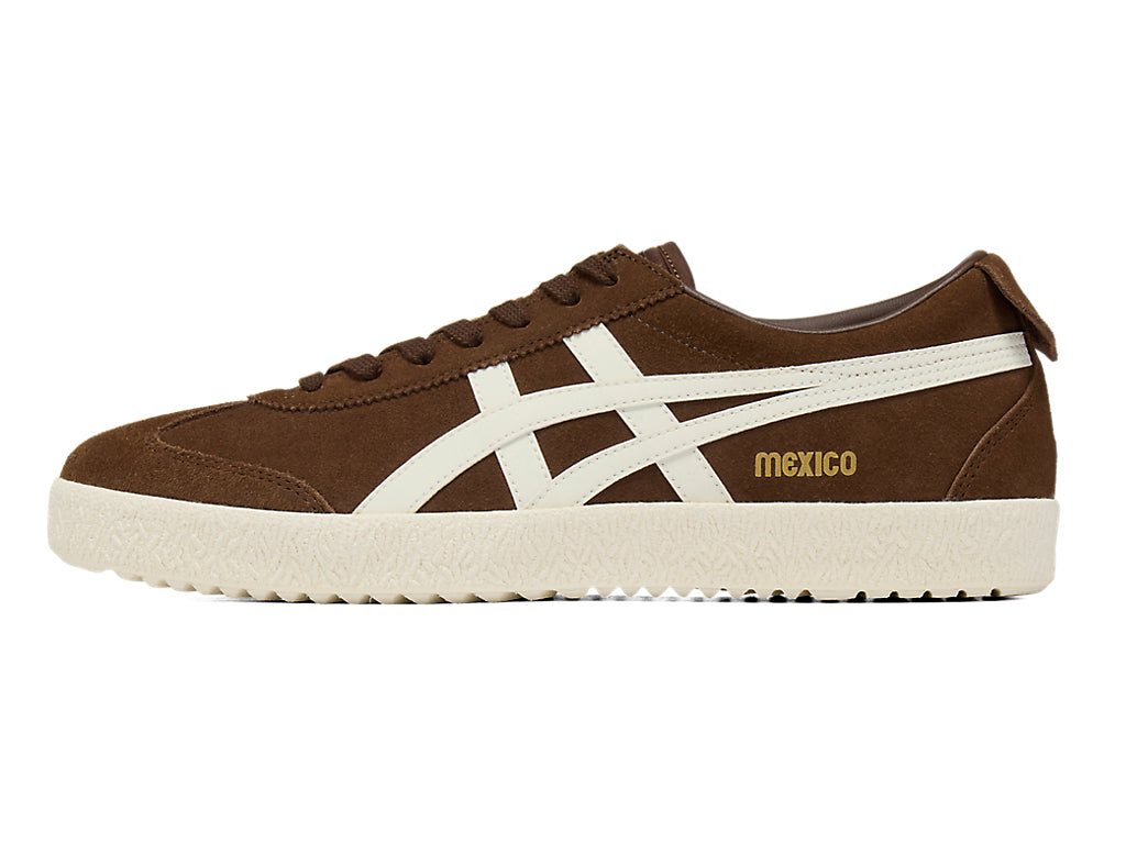 Onitsuka Tiger Mexico 66 Delegation Sneakers - Dark Brown / Cream