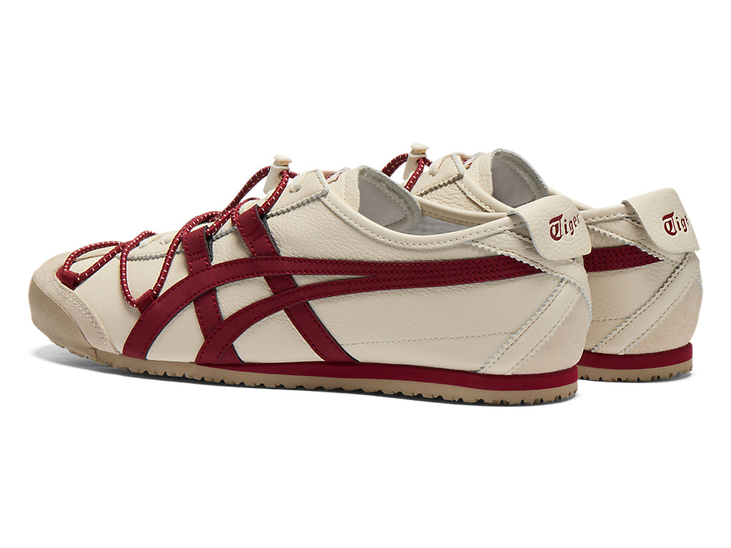 Onitsuka Tiger Mexico 66 Viny Sneakers - Birch / Beet Juice