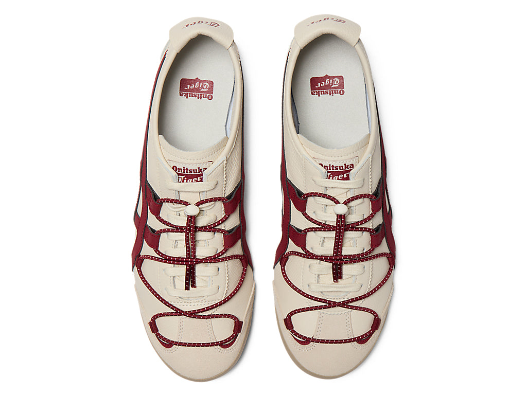 Onitsuka Tiger Mexico 66 Viny Sneakers - Birch / Beet Juice
