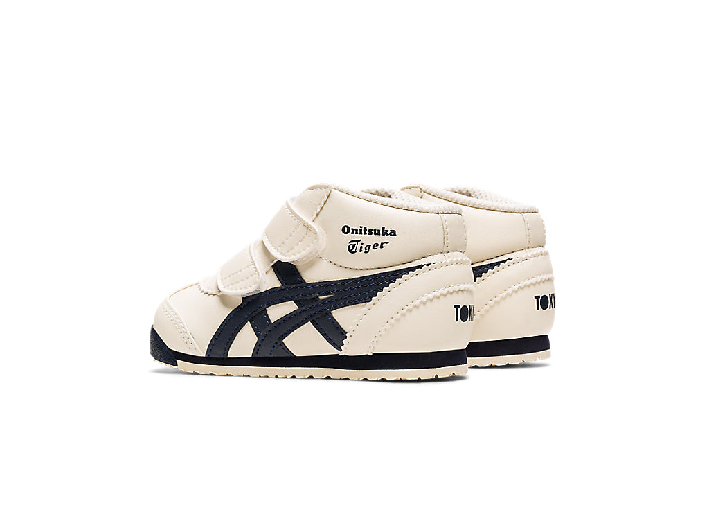 Onitsuka Tiger Mexico Mid Runner Kids Sneakers - Birch / India Ink