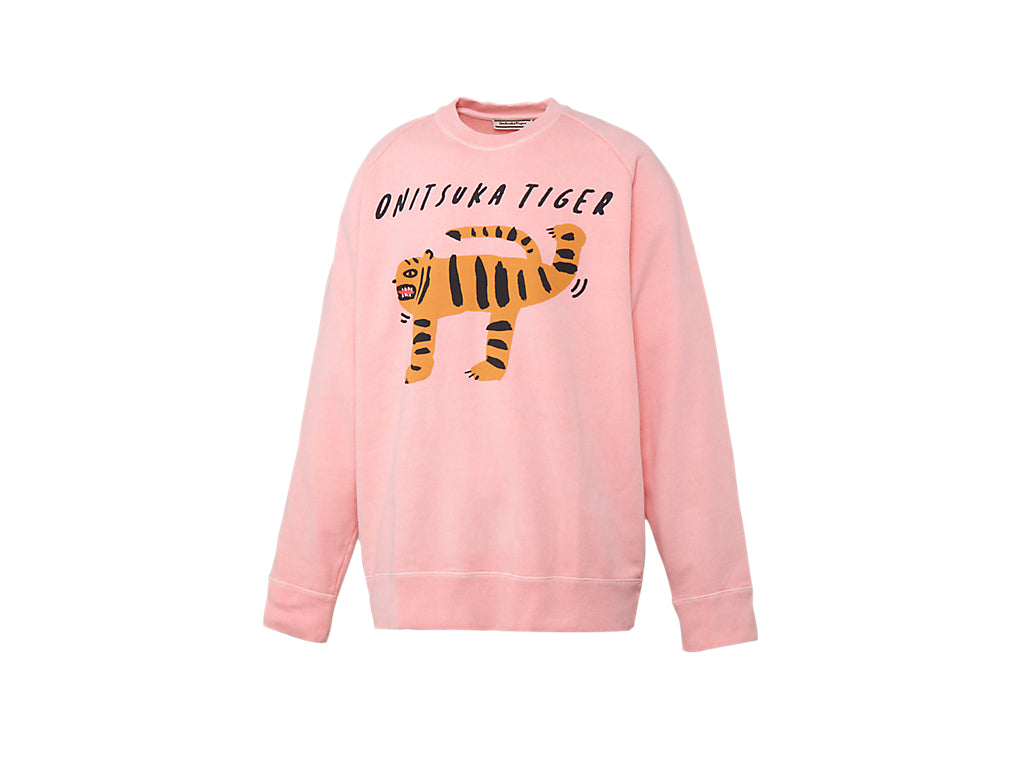 Onitsuka Tiger Washed Sweat Top Sweatshirt