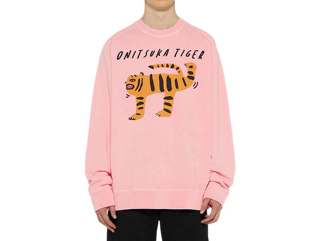 Onitsuka Tiger Washed Sweat Top Sweatshirt